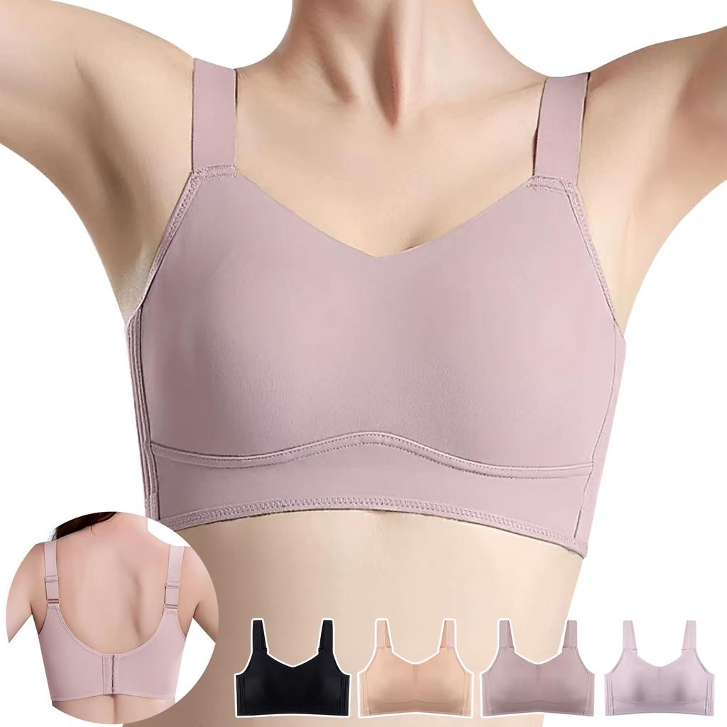 Seamless Smaller Bra Smaller Bra 2 cups unprecedented Reduces Strong hold Makes breasts look High No Large size [APIKIE] [Approximately smaller,