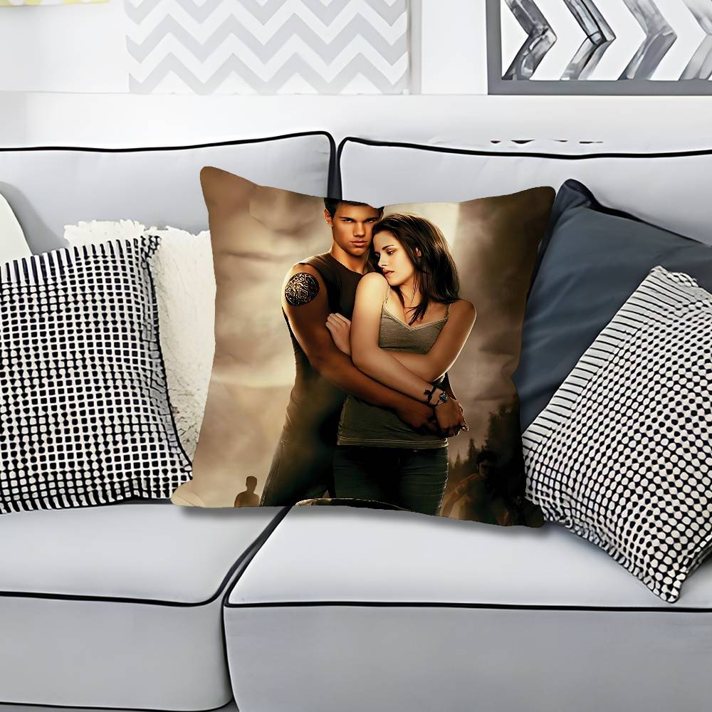 Hot TV The TTwilight Pillow Cases for Bedroom Living Room Sofa Home Decor Polyester Cushion Cover with Zipper