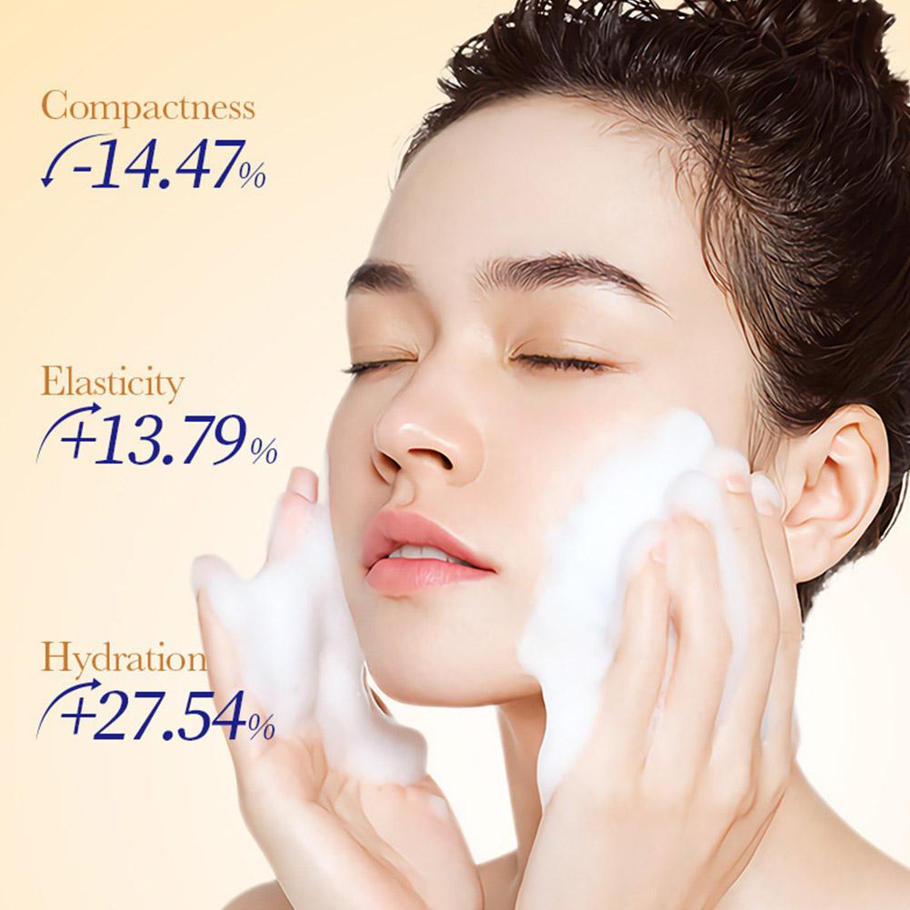 100G SADOER Collagen Facial Cleanser Skincare Firming Moisturizing Face Cleansing Face Wash Foam Cleanser Skin Care Products