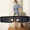 Unique Waist Belt Oversized Underbust Flower Belt for Stage Dancers Costume Jewelry Waist Body Jewelry Trendy Belt