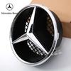 Novo Quente 2026 Para Mercedes Benz W245 B200 B250 W204 C300 C250 C350 GLK X204 GLK300 GLK350 Preto Brilhante Mais Novo Emblema de Logo Estrela 3D
