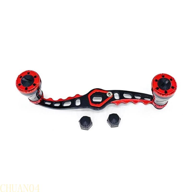 

A1A2 Fishing Reel Handle Alloy Power Reel Handle Knob Grip Replacement Assembly Parts червоний