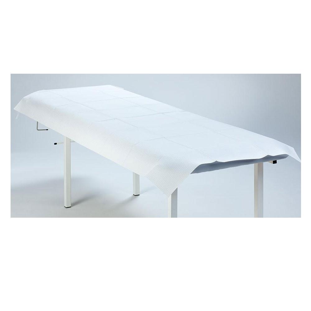 Disposable Sheet 77cm X 210cm White Foiled 54G Medixpro 5 Pcs
