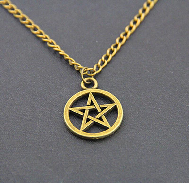 Pentagram Necklace, Sweater Chain X041