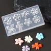 3D Silikon Blume Nagelform Wiederverwendbare Blütenblatt Schablone DIY Nagelkunst Dekorationen Maniküre Werkzeug