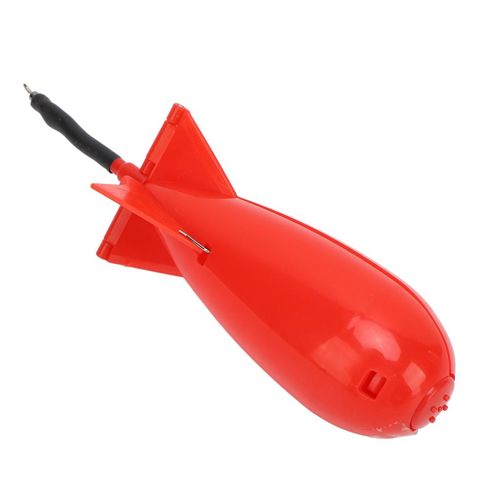 Carp Feeder Float Bait Holder Portable Wear Resistance Float Lure Bait Holder for Nesting Red L