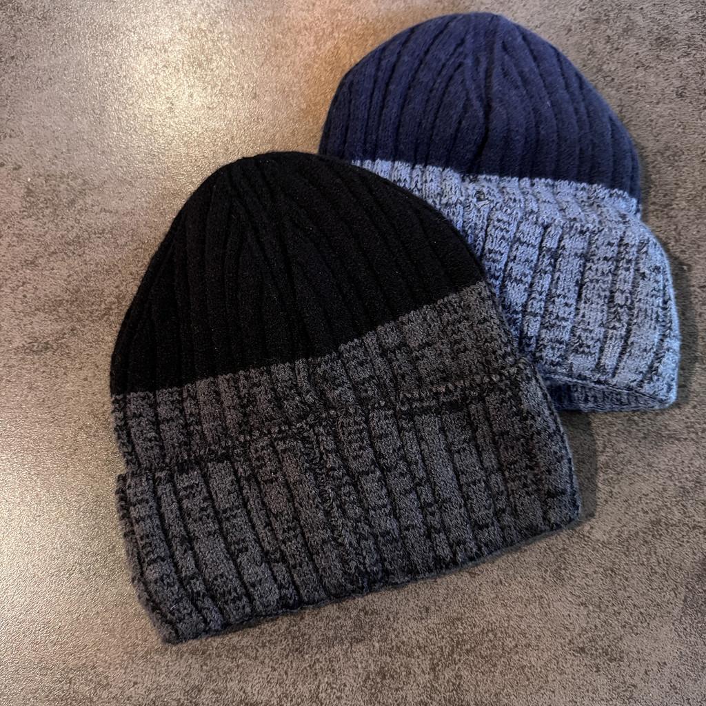 Knit Hat For Men With Acrylic Fabric Warmth For Autumn Winter Casual Style