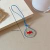 Acrylic Pocket Fish Hanging Pendant Keychain Bag Charm Symbolizing Good Fortunes and Luck for Home Office or Car Decors