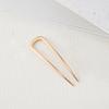U Shaped Hair Pins For Thick Hair Metal French Twist Pins For Women Girls Elegant Large Hairstyle Accessories
