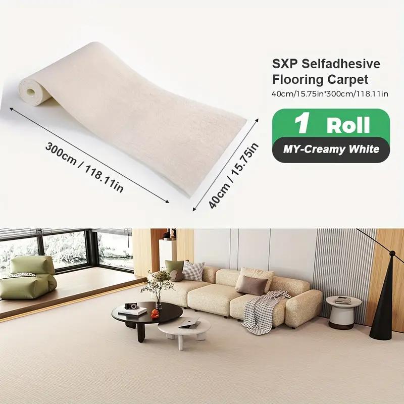 

1 рулон самоклеящегося придверного коврика, самоклеящаяся наклейка на стену, самоклеящаяся напольная лента 40x300см улучшенная версия подходит для коммерчес 40cm x 300cm