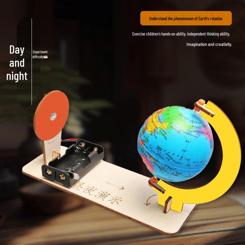 DIY Earth Day-Night Science Model Kit for Kids