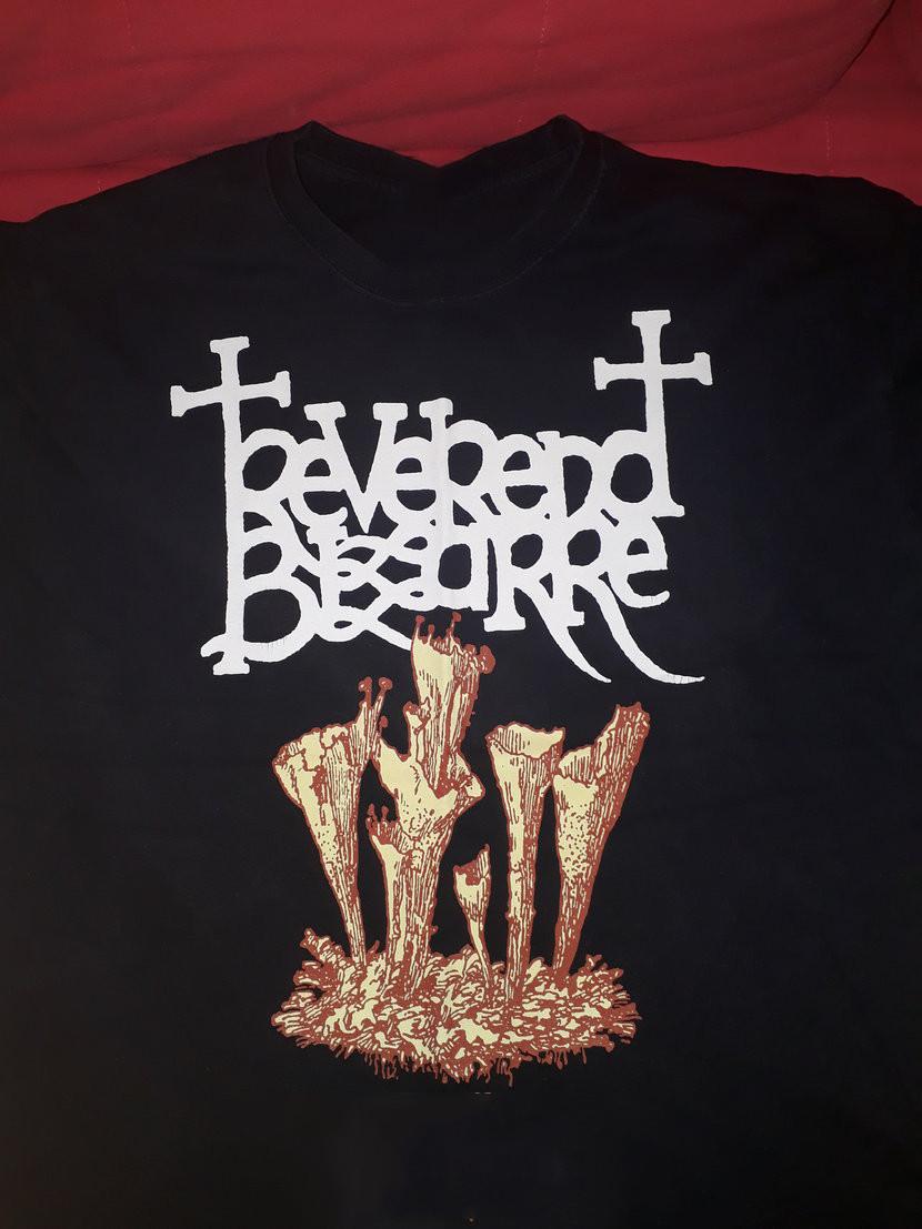 Reverend Bizarre Band T-shirt Black Cotton UNisex Tee XXL