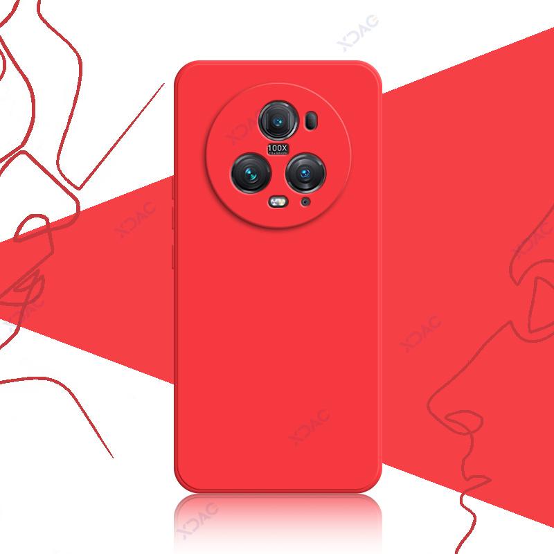 Husă pentru Honor Magic 5 Pro Lite Ultimate 5G Genți Telefon Mobil Magic5 5Pro 5Lite Silicon Lichid Moale Pătrat Coque