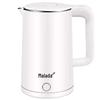 Wanlida Stainless Steel Electric Kettle, Food Grade, Hotel Use, Double Layer, Auto Power Off, Gift-Ready.