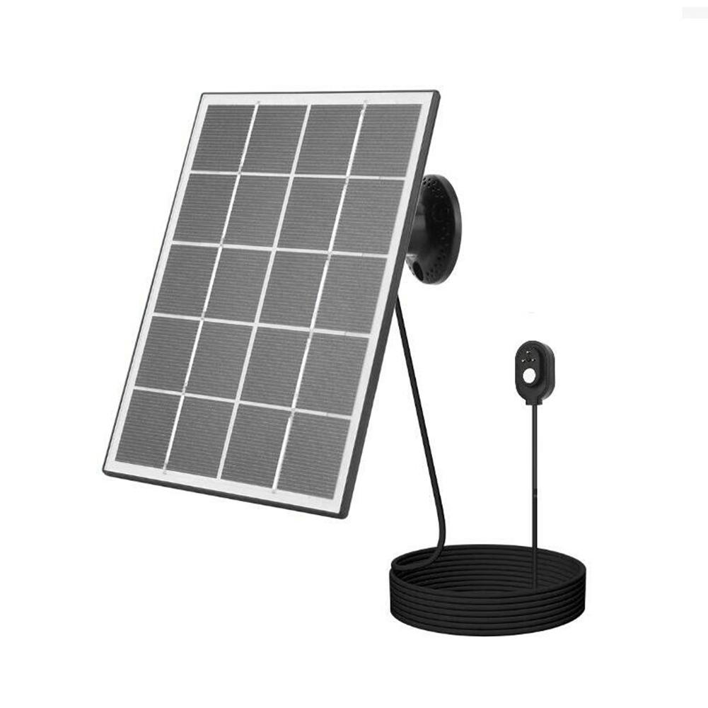 3W 5V Solar Panel Wall Mount Solar Charger Solar Charging Panel for Arlo Pro 4/Ultra 2/Pro 3/Ultra/Pro 5S