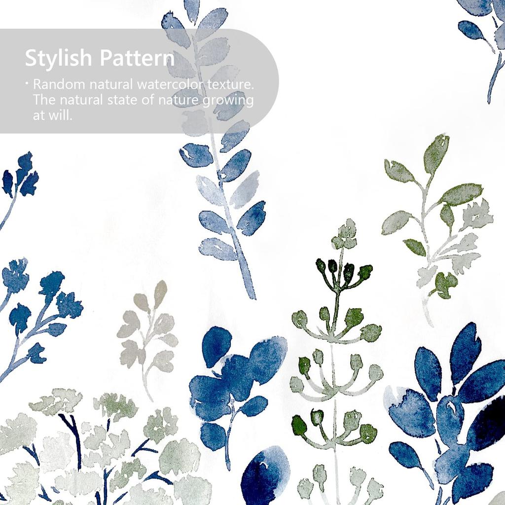 White Flower Three-Piece Quilt Cover 3D Digital Printing Bedding Set Simple Bed Cover