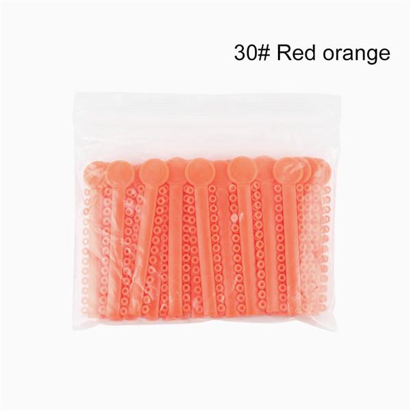 Kieferorthopädische Ligaturbinder, zahnärztliche, elastische Ligaturbinder, elastische O-Ringe, Zahnspangen, Gummibänder