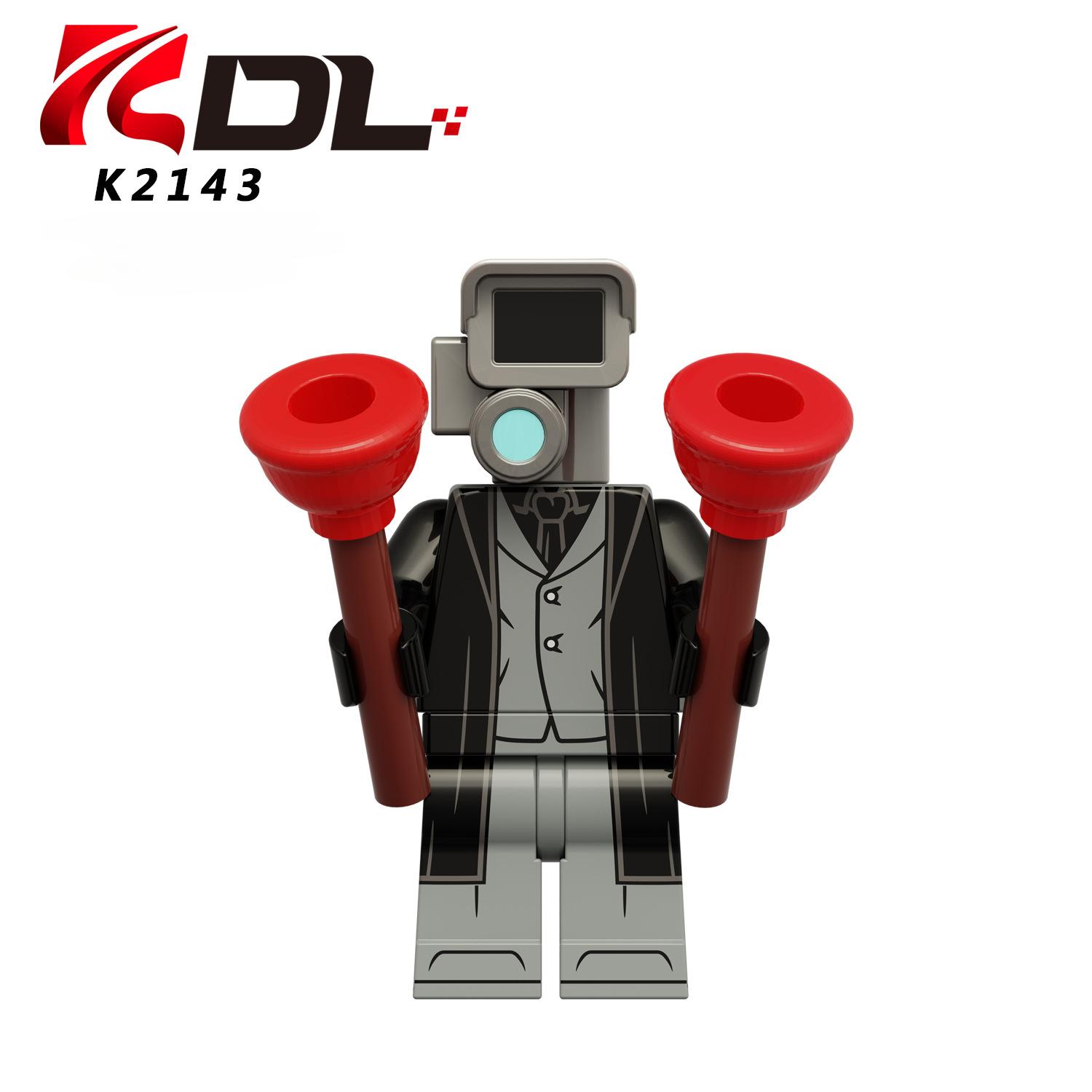 

KDL818 Туалет Человек Динамик Человек Монитор Человек Модель Сборка Строительных Блоков Человек Детские Развивающие Игрушки