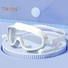 Adults Swim Goggles Anti-Fog Large Frame Pool Goggles High-Definition Wide View Swimming Glasses for Men Women
