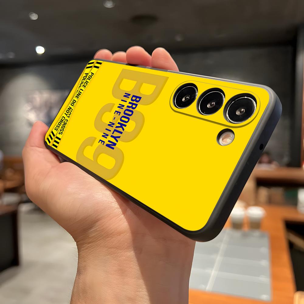 

B-Brooklyn Nine-Nine 99 Phone Case For Samsung A56 A36 A26 A16 A15 A25 A35 A55 A14 A34 A24 A54 Black Soft Shell Samsung A35