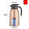 Shangqi 2L 304 Stainless Steel Thermal Carafe