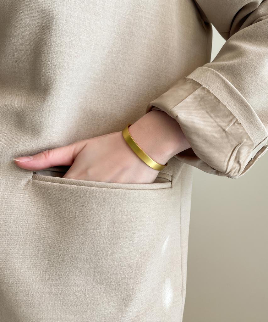 Sabona London F-Sgr Nano-Ceramic Smoky Gray Copper Bangle