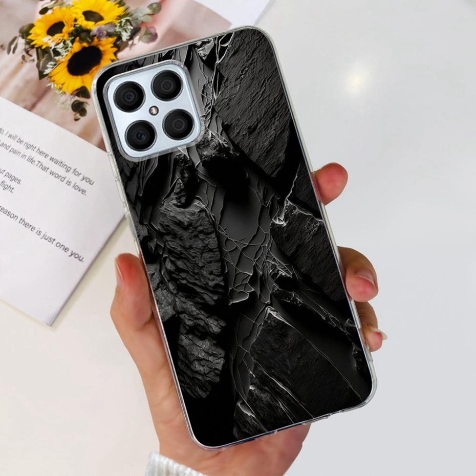 Fashion Cool Pattern Case For Honor X8 TFY-LX1 TFY-LX2 TFY-LX3 Soft Silicone TPU Back Cover For HonorX8 X 8 4G Phone Cases