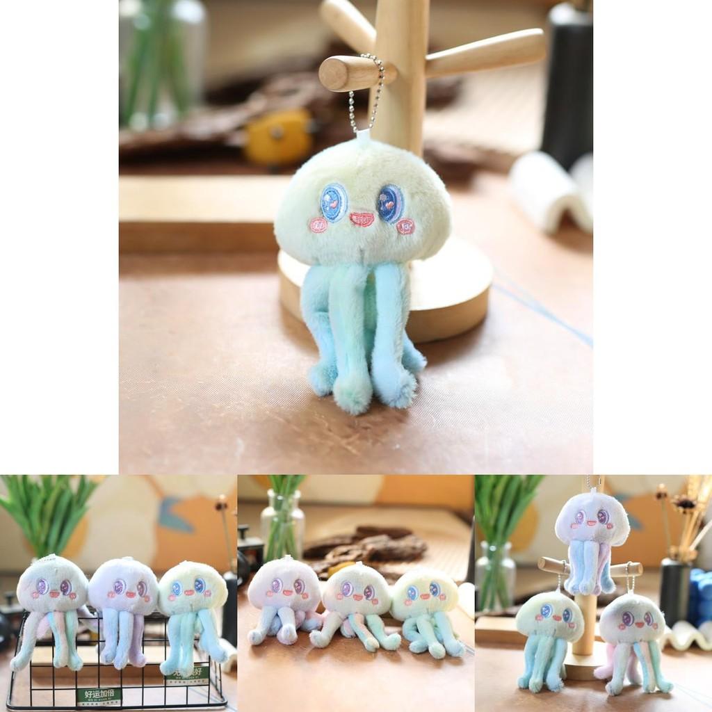 Charming Stuffed Octopus Keychain Soft Plush Toy Adorable 14cm Doll