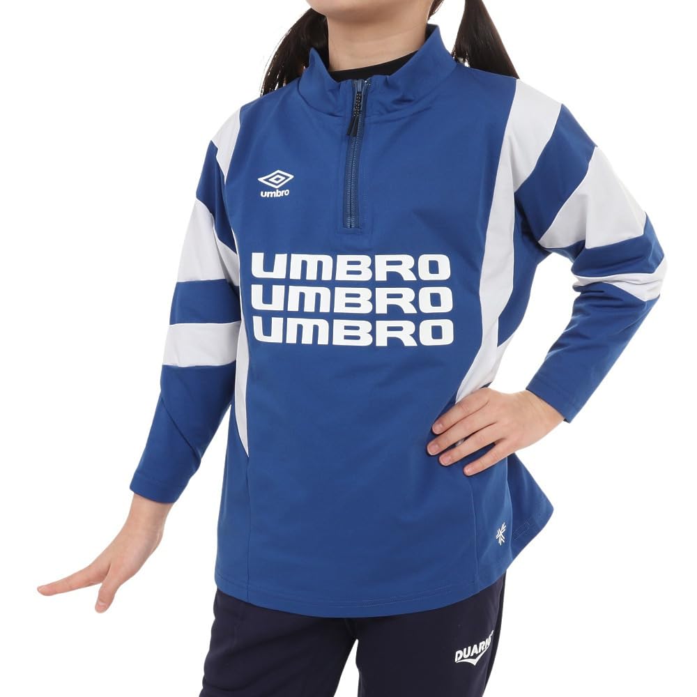 

Umbro THE THIRD для юниоров и MCNV 140 Разминочный топ, Ветрозащитный, Влагоотводящий, Эластичный, На молнии до середины, Детский,