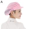 Unisex Dustproof Breathable Elastic Kitchen Chef Hat Cleaner Factory Work Cap