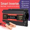 CARMAER 500W/2000W Modified Sine Wave Car Inverter, 12V/24V To 220V, 60HZ, European Standard