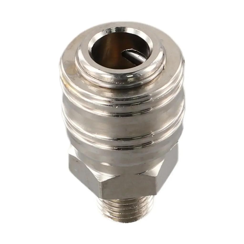 Compressor Connector Fitting Female Sturdy Euro Air Line Hose Compressor Connector Fitting with 1/4BSP Male Thread