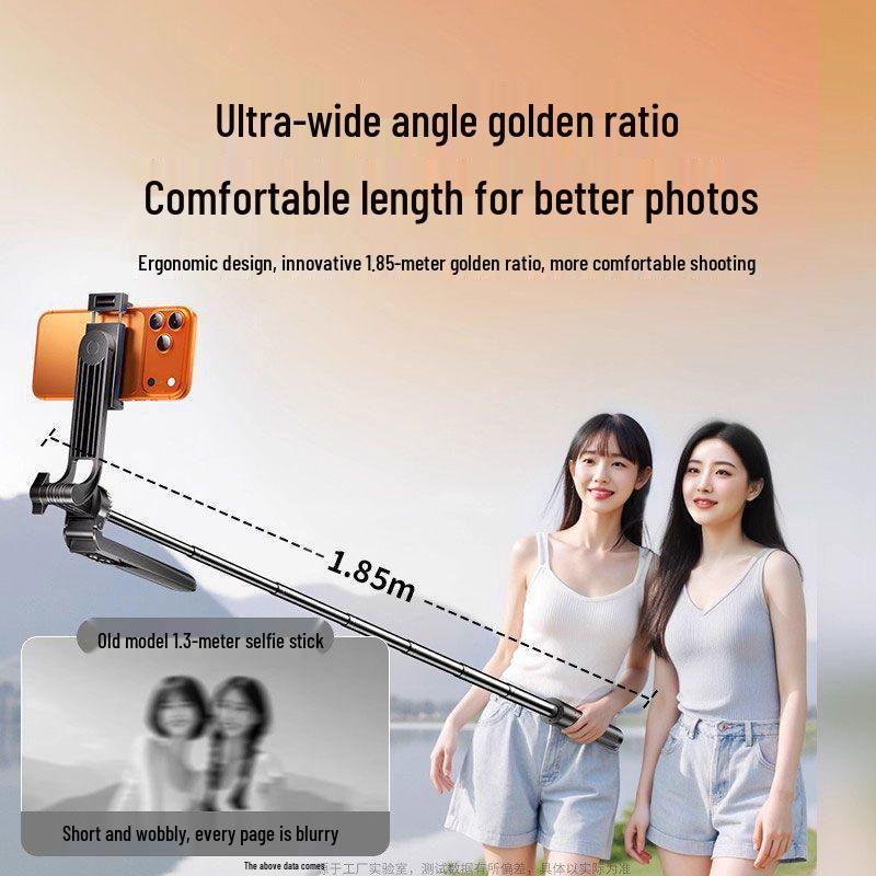 2025 Universal Selfie Stick Tripod with 360° Rotation and Anti-Shake for Phone Photography