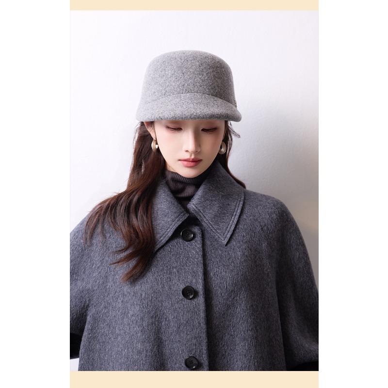 Women S Simple Elegant Solid Beret Hat For Autumn Winter