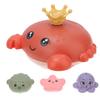 2Sets Baby Bath Toys Cartoon Crab Water Spray for Kids