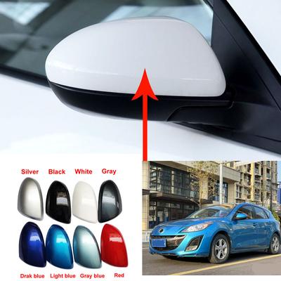 BDR1 For Mazda 3 1.6 2009 2010 2011 2012 Side Rearview Mirror Cover Wing Mirror Cap With The Painted Color