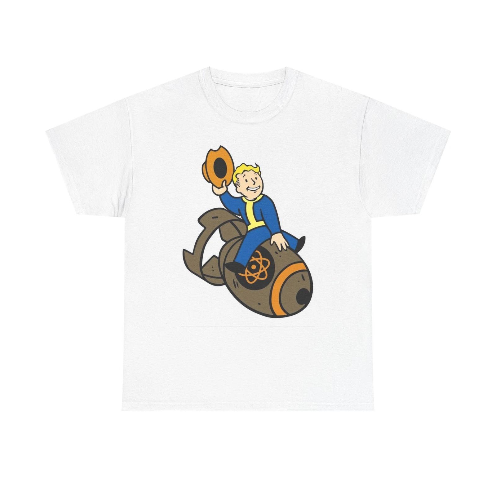 Men s and Women s T-shirts Fallout Nuclear Graphic XS