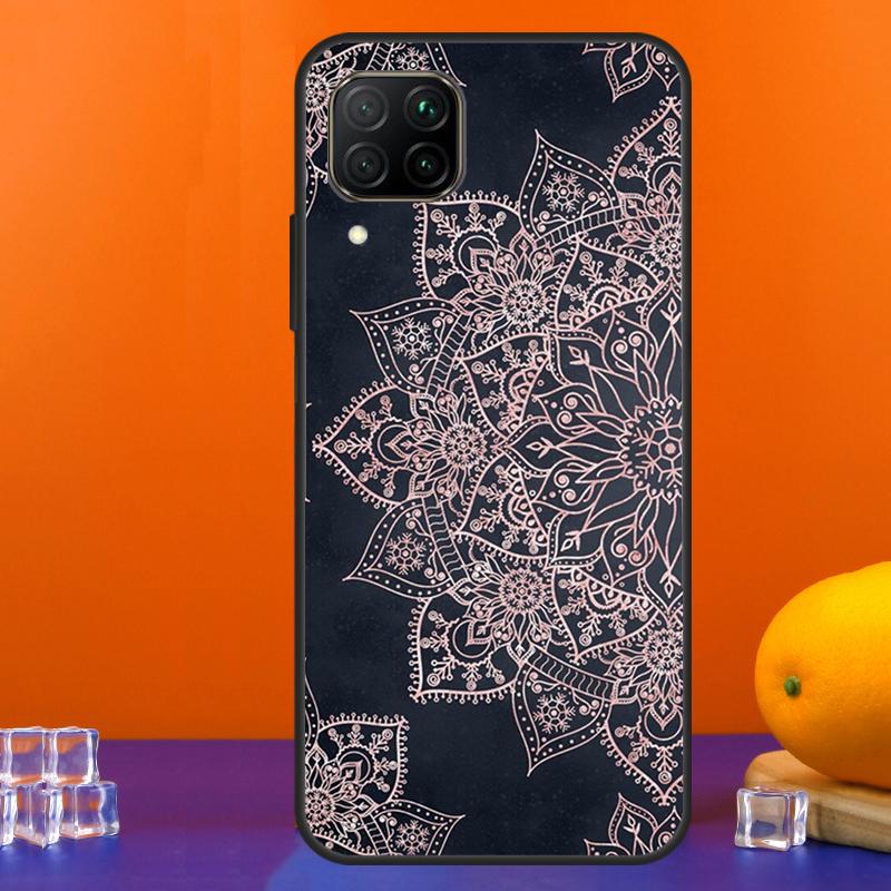 Mandala Flower For Huawei Nova 9 10 SE 5T 12i 12s 11i Y91 Y90 Y60 Y70 Y72 Y61 P60 Pro P20 P40 P30 Lite Case