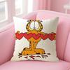 Cartoon GGarfield Cushion Cover Natural Linen Pillow Case DoubleSided Print Decorative Sofa Pillowcase Home Decor Gift