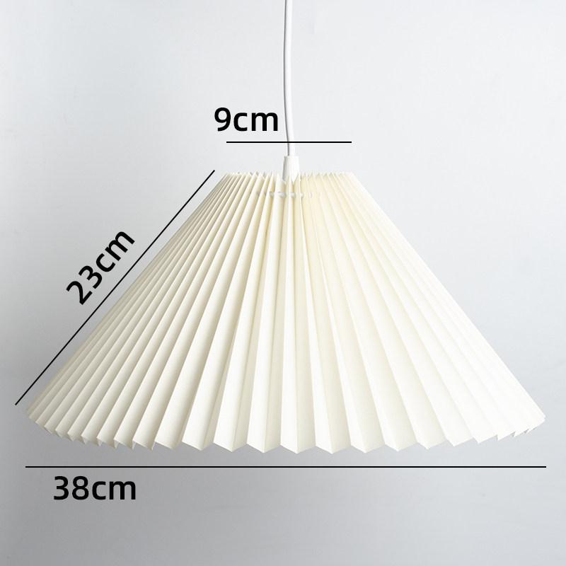 Nordic Origami Pendant Lights Lampshade Replacement Lamp Cover Downward Bulb Design Hanging Lamp Dining Room Kitchen Home Decor