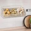 Hanging Kitchen Basket Farmhouse Food Storage Fruit Vegetable for Bathroom