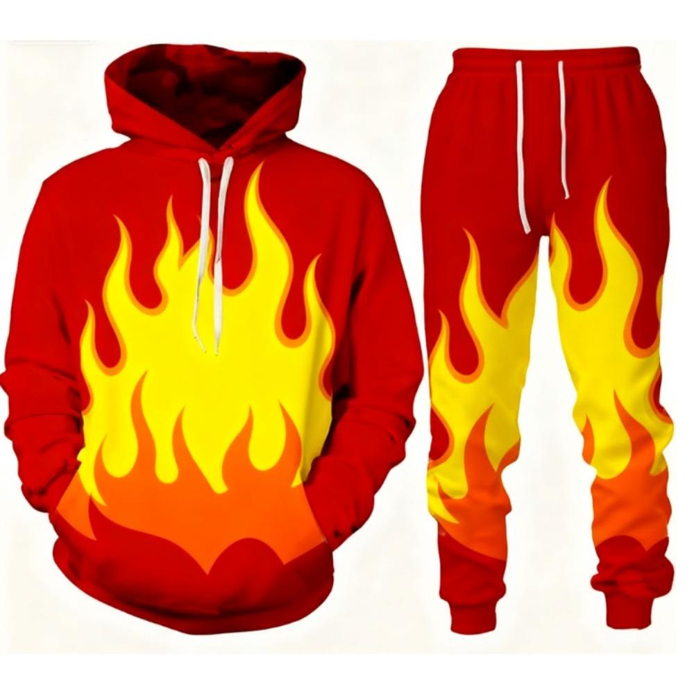 

Чоловічий спортивний костюм Зоряний Всесвіт Галактика Планети 3D-друк Повсякденна толстовка Штани Комплекти з 2 шт. Оверсайз Пуловер Чоловічий 2 ШТ. Спортивні костюми для бігу 3XL