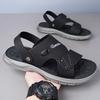 Men's Summer Dual-purpose Beach Shoes Are Classic Versatile, Comfortable and Soft, and Wear Outdoor Casual Cool Slippers.
