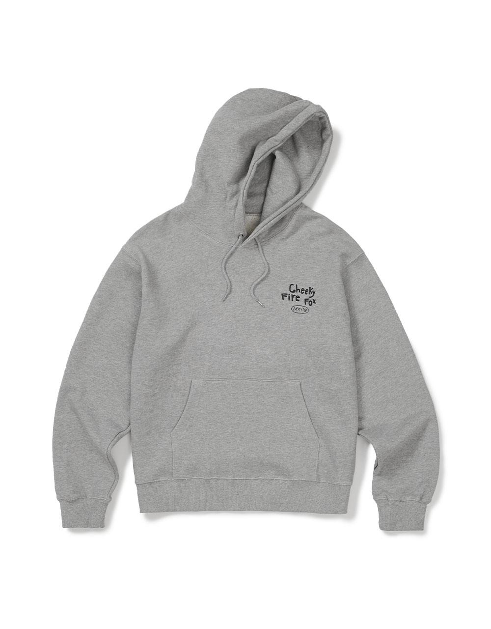 Mmlg [Mmlg] Fire Fox Hoodie (Every Gray) Every Grey/L