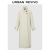 UR Women's High-Neck Oblique Buckle Winter Coat
