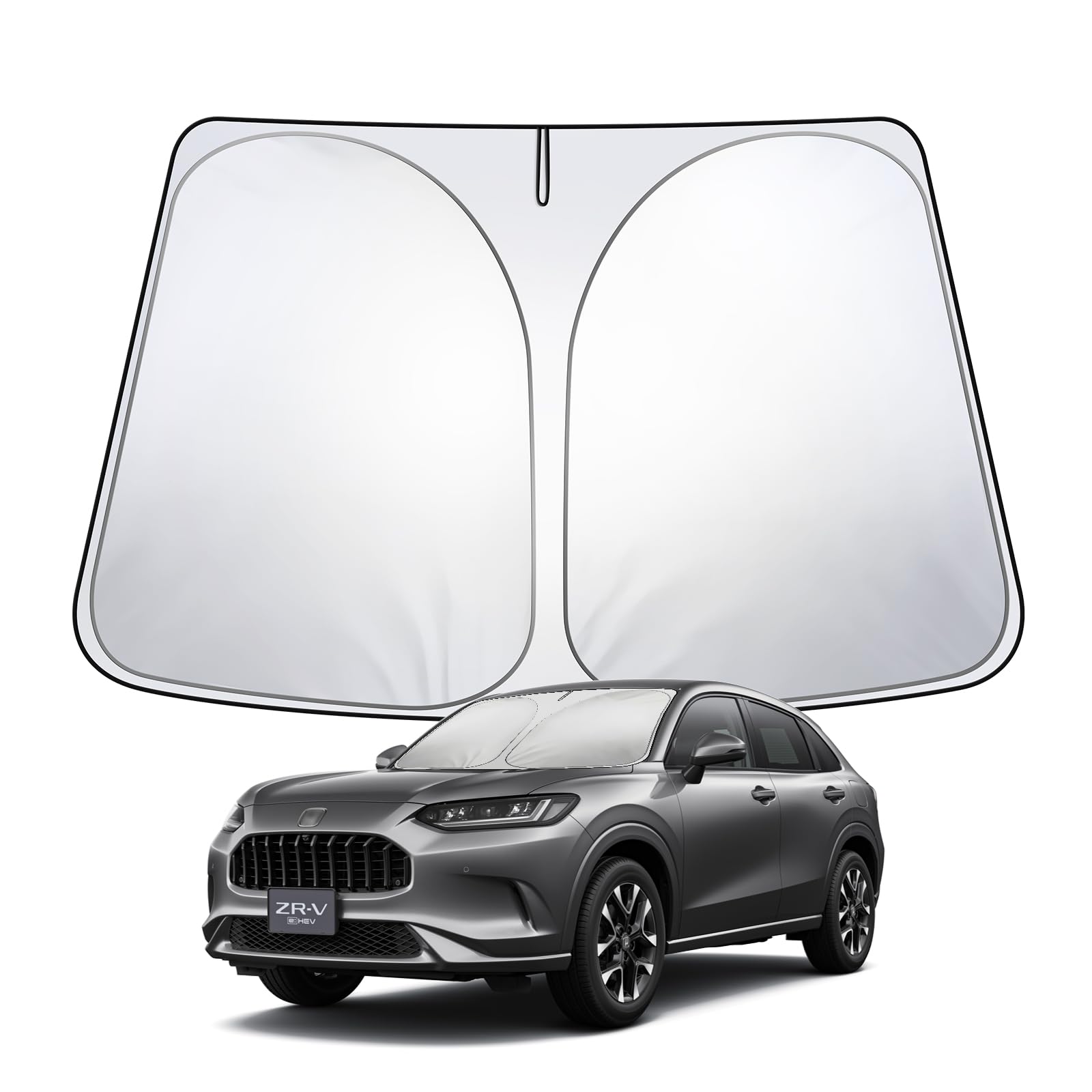 

LANGBEAN Honda RZ Series Improved Front Window UV Interior Easy Storage Pouch Included ZR-V Sunshade, Sunshade, Protection, Sunshade, Foldable, ZR-V