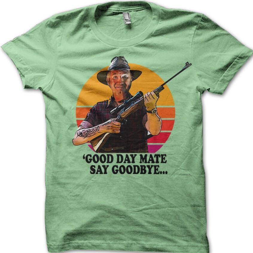 WOLF CREEK T Shirt – Retro Mick Taylor Tee for Horror Fans – Dark Humor t-shirt 4XL