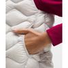 Lululemon Women S Featherweight 900 Down Fill Quilted veSt Dove Grey