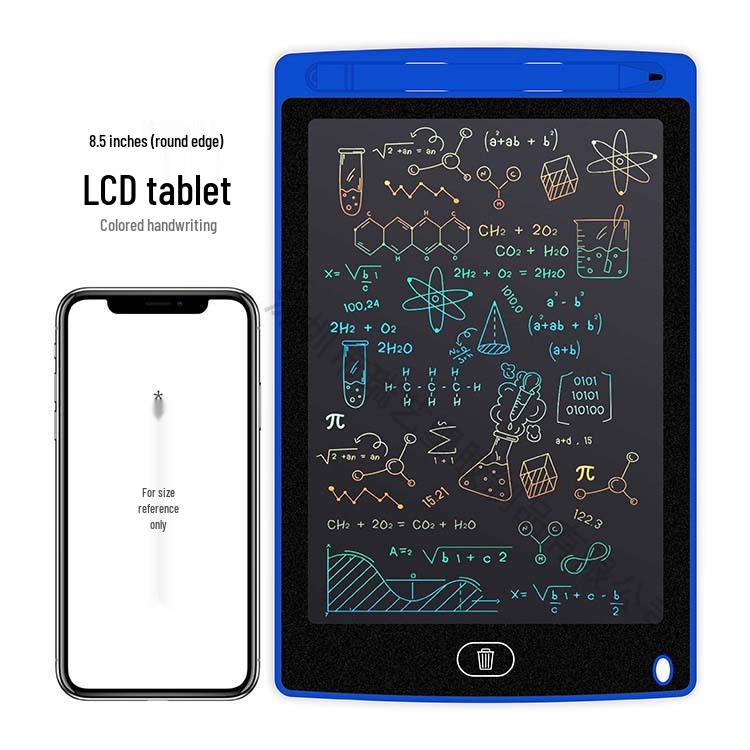 LCD Writing Tablet: 8.5/10/12 Inch Electronic Drawing & Painting Board for Kids - Hand-drawn & Blackboard Style.