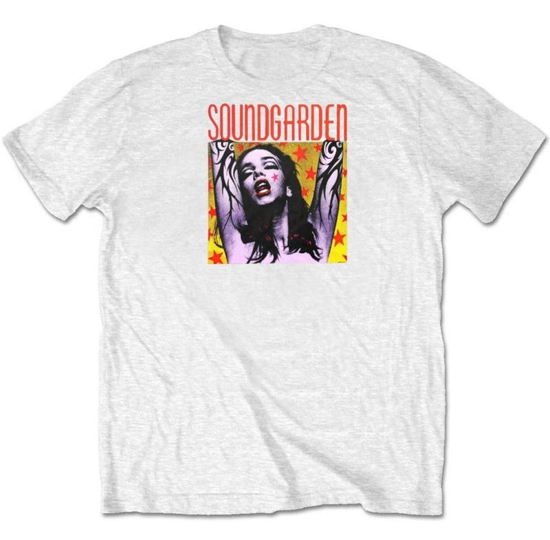 SOUNDGARDEN RARE Rock Band Graphic Print Unisex T-Shirt M